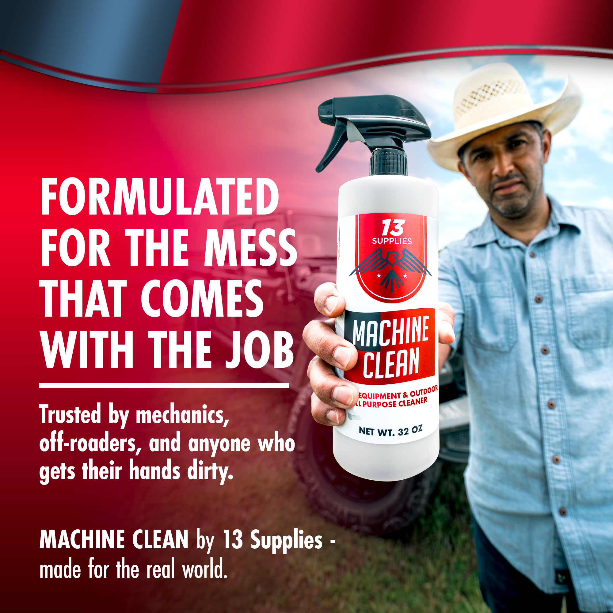 13 Supplies® Machine Clean: All Purpose Cleaner