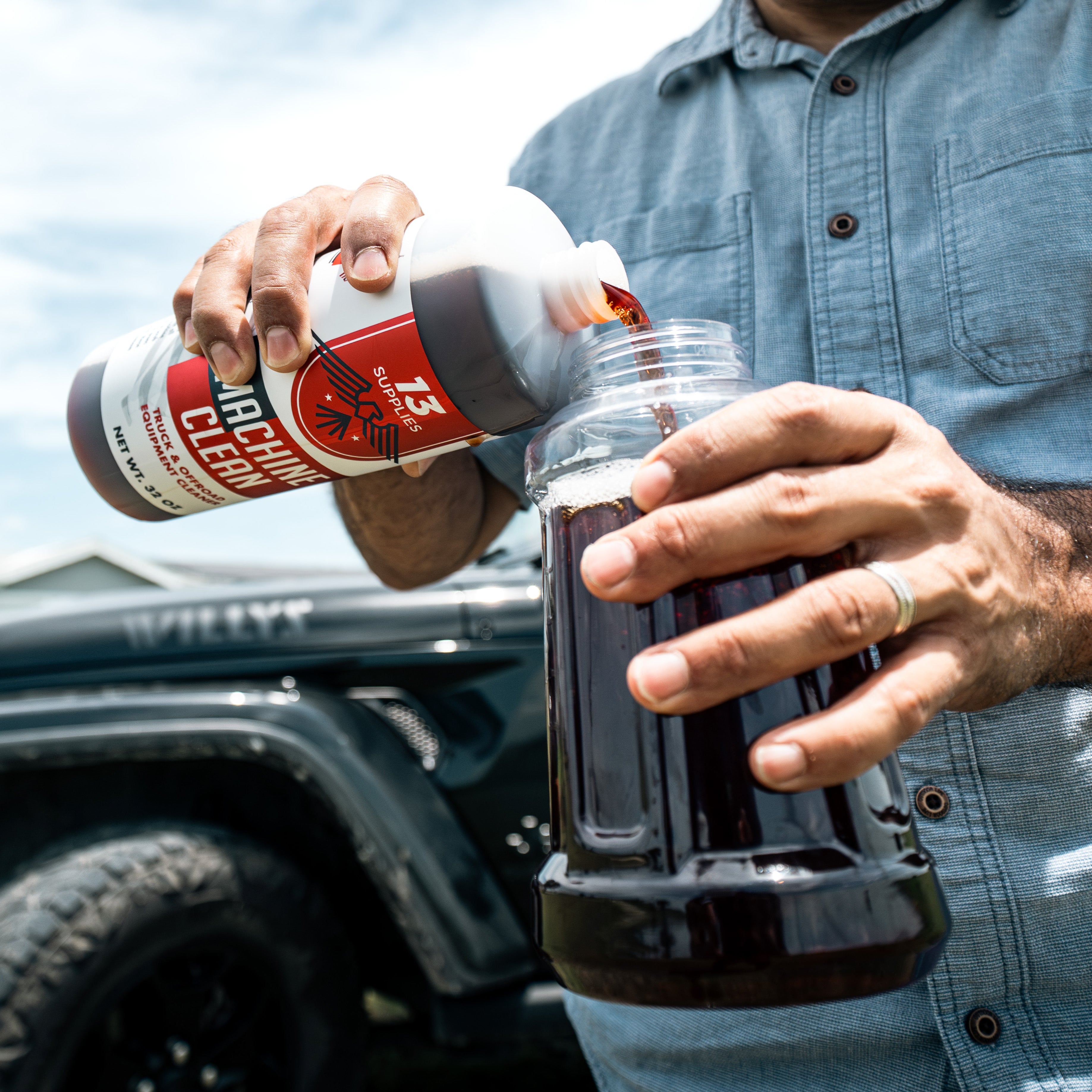 MACHINE CLEAN: OUTDOOR ALL PURPOSE CLEANER
