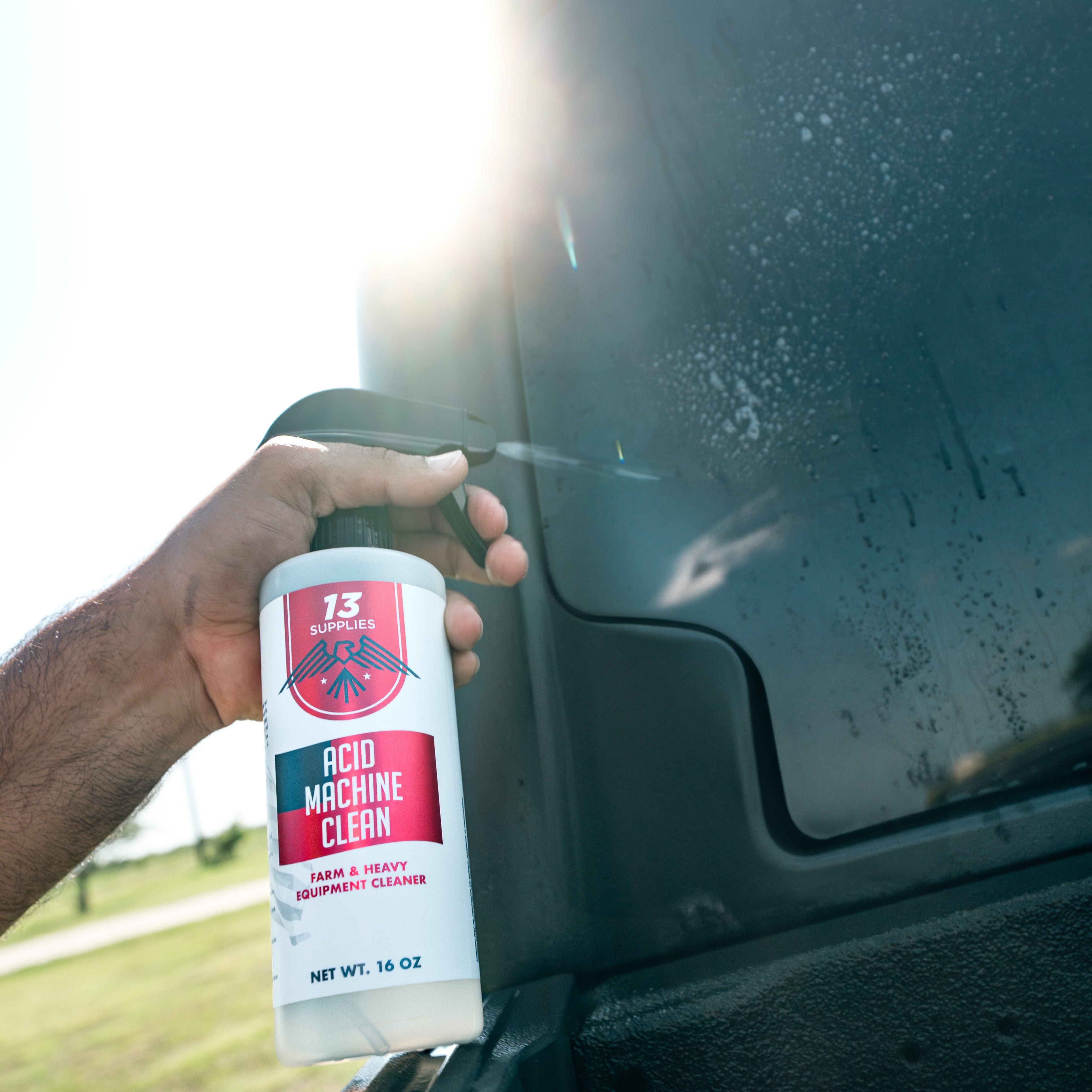 Acid Machine Clean: All-Purpose Acid Cleaner & Water Spot Remover