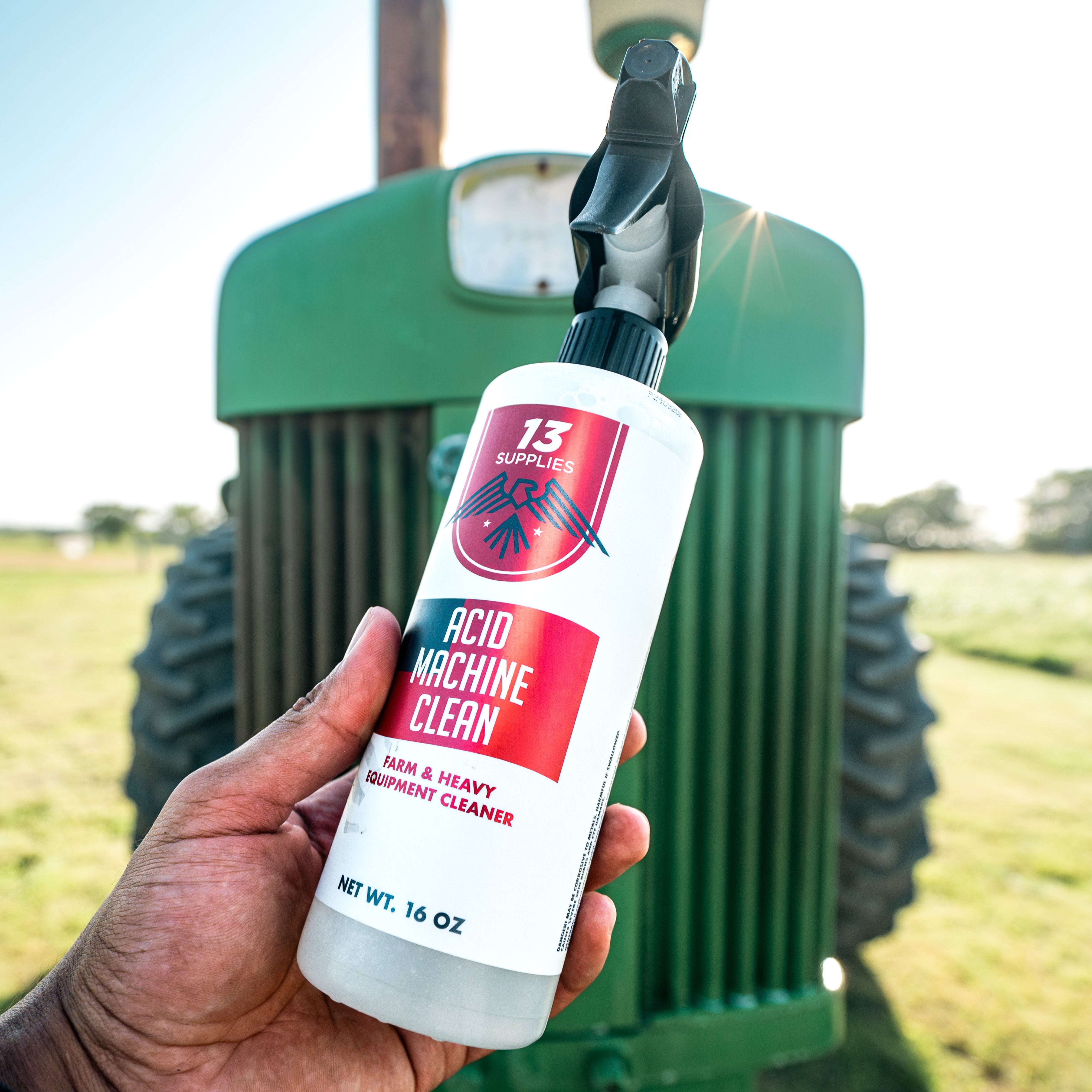 13 Supplies Acid Machine Clean: All Purpose Acid Cleaner for Vehicles, Boats, RVs & Equipment