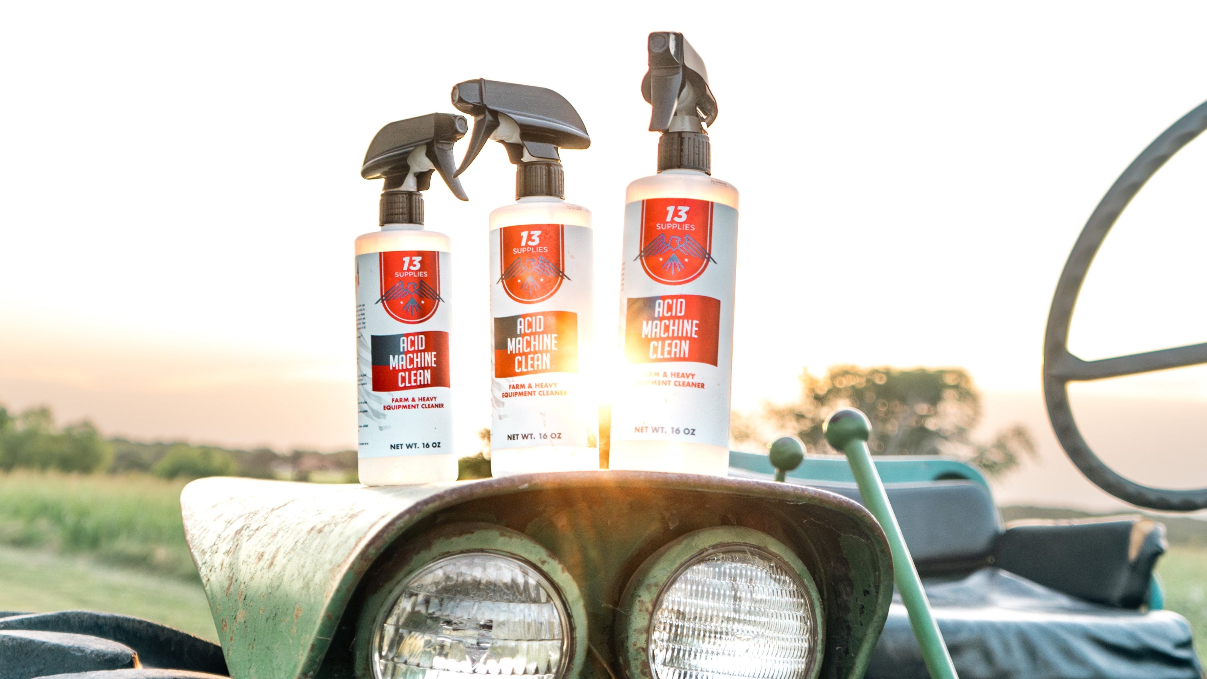 Acid Machine Clean: All-Purpose Acid Cleaner & Water Spot Remover