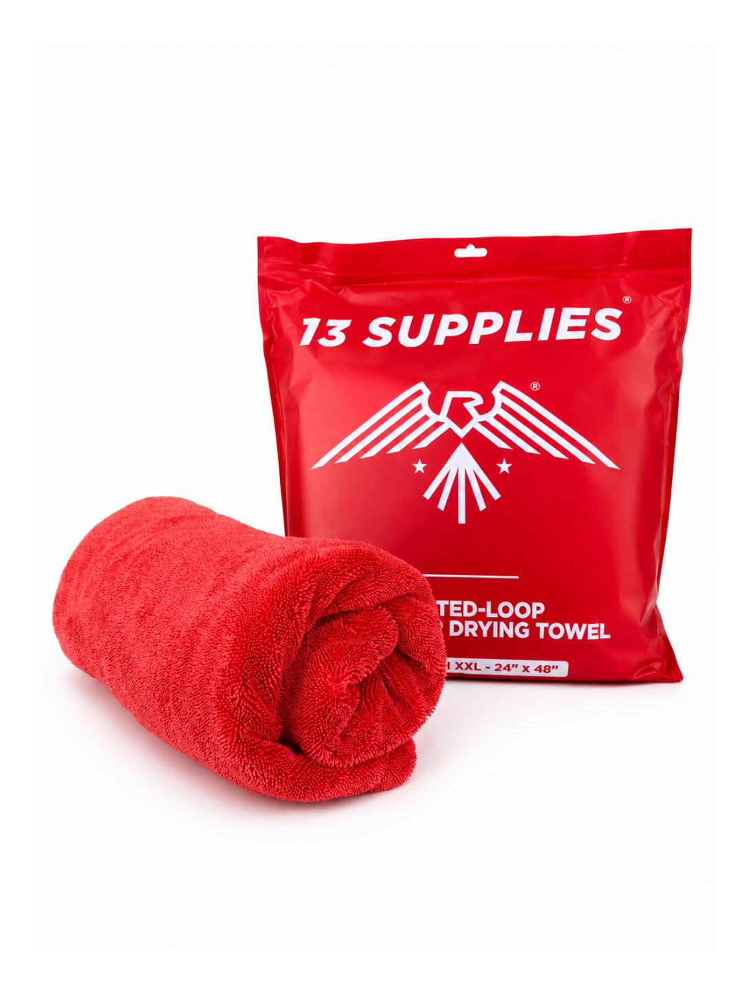 13 Supplies® Twisted Loop Drying Towel