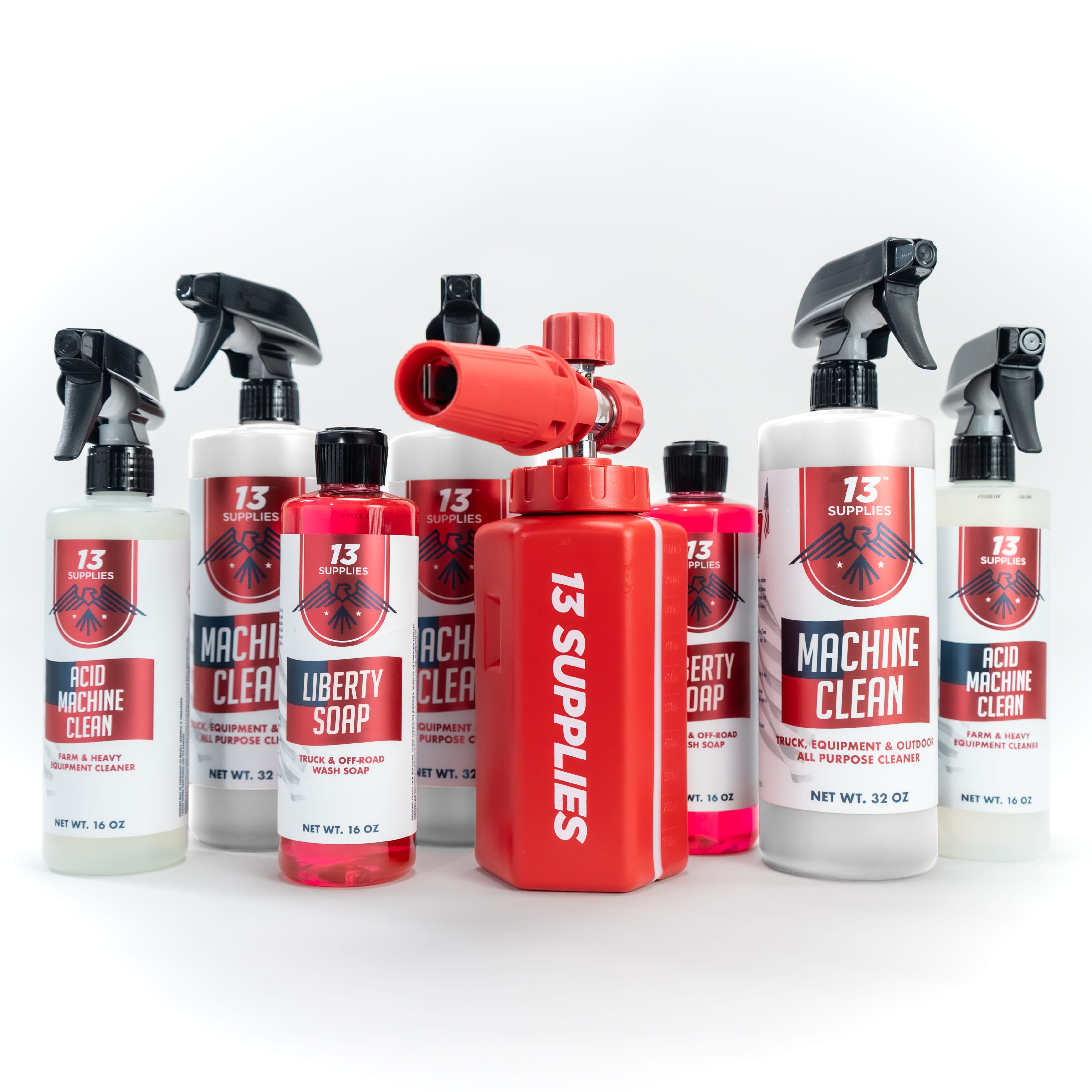 Patriot Pack: Foam Cannon & Machine Clean Bundle