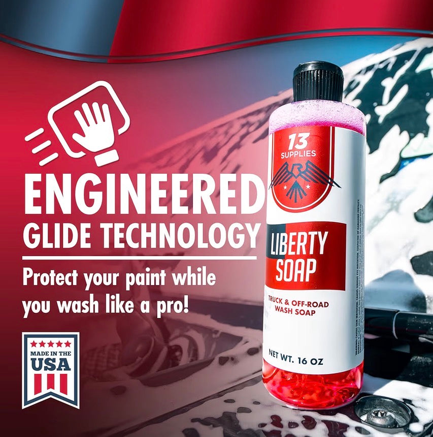 LIBERTY TRUCK & OFF-ROAD WASH SOAP – HEAVY-DUTY FOAM WASH