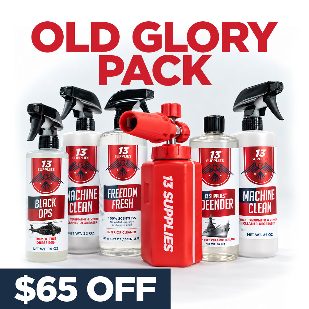 Old Glory Pack: Wash, Seal, Shine & Freshen Kit
