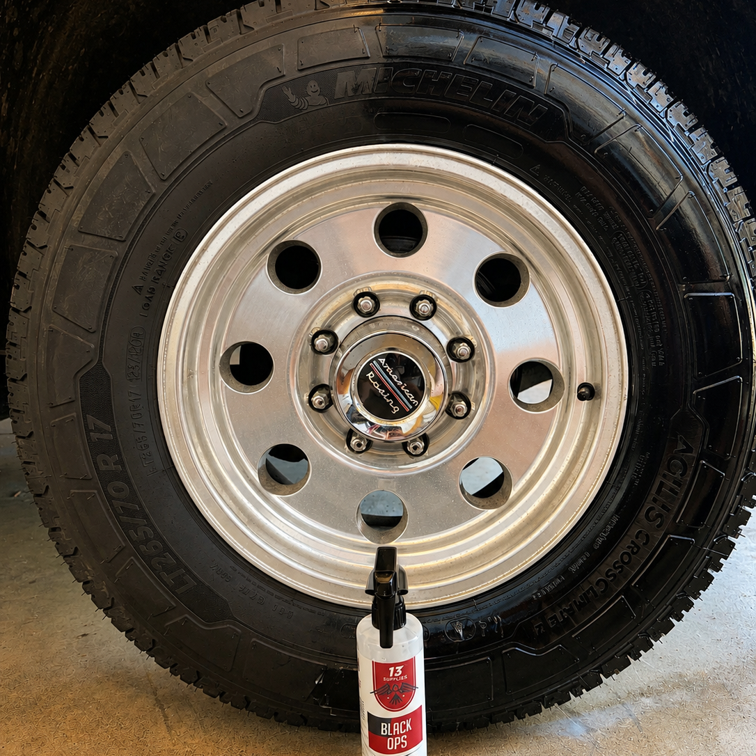 13 Supplies® Black Ops: Trim & Tire Dressing