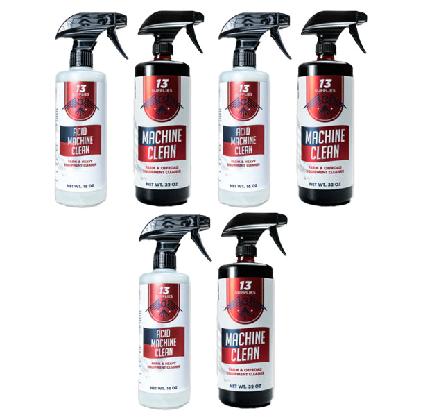 MACHINE CLEAN BUNDLE: MACHINE CLEAN & ACID MACHINE CLEAN