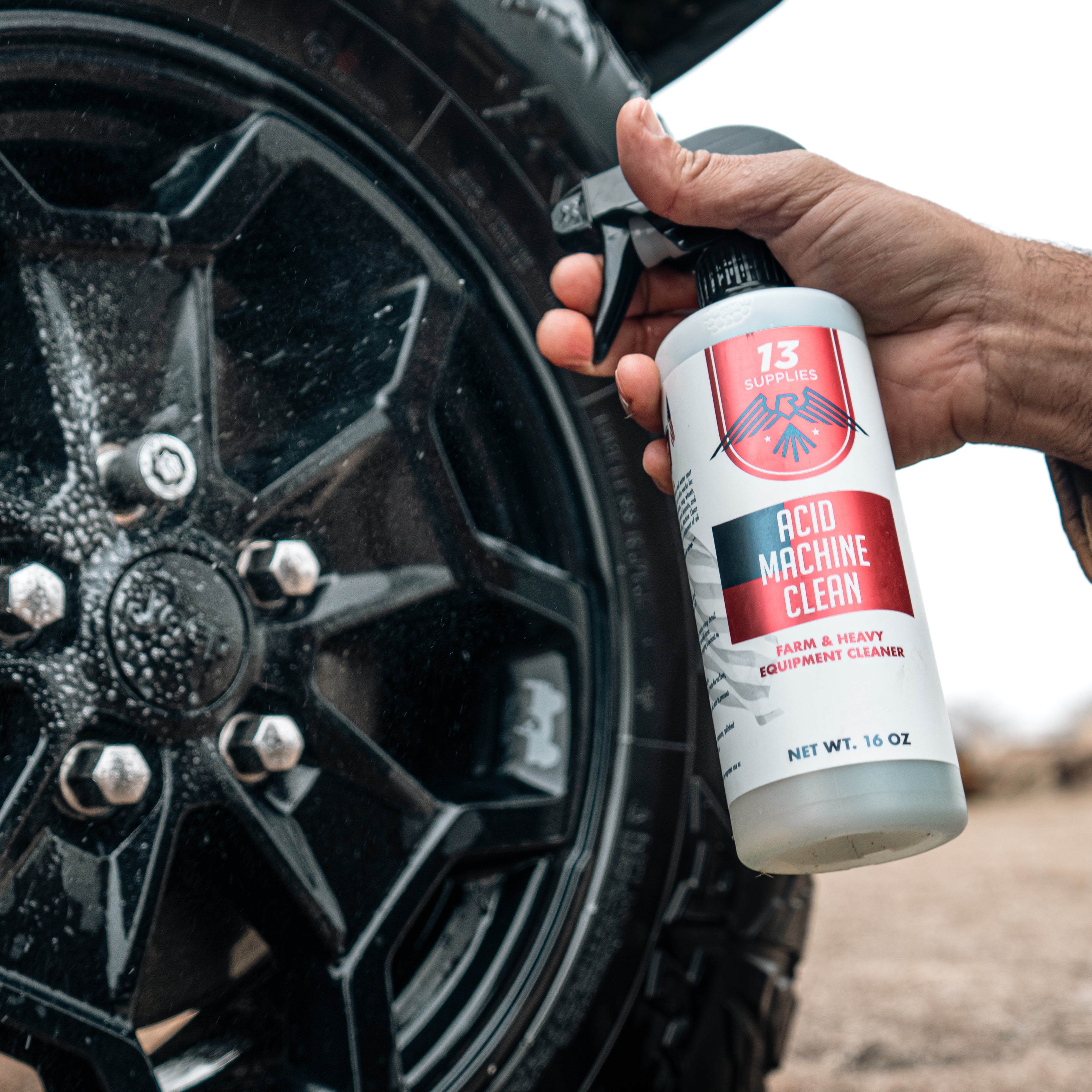 13 Supplies® Acid Machine Clean: Wheel Cleaner & Water Spot Remover
