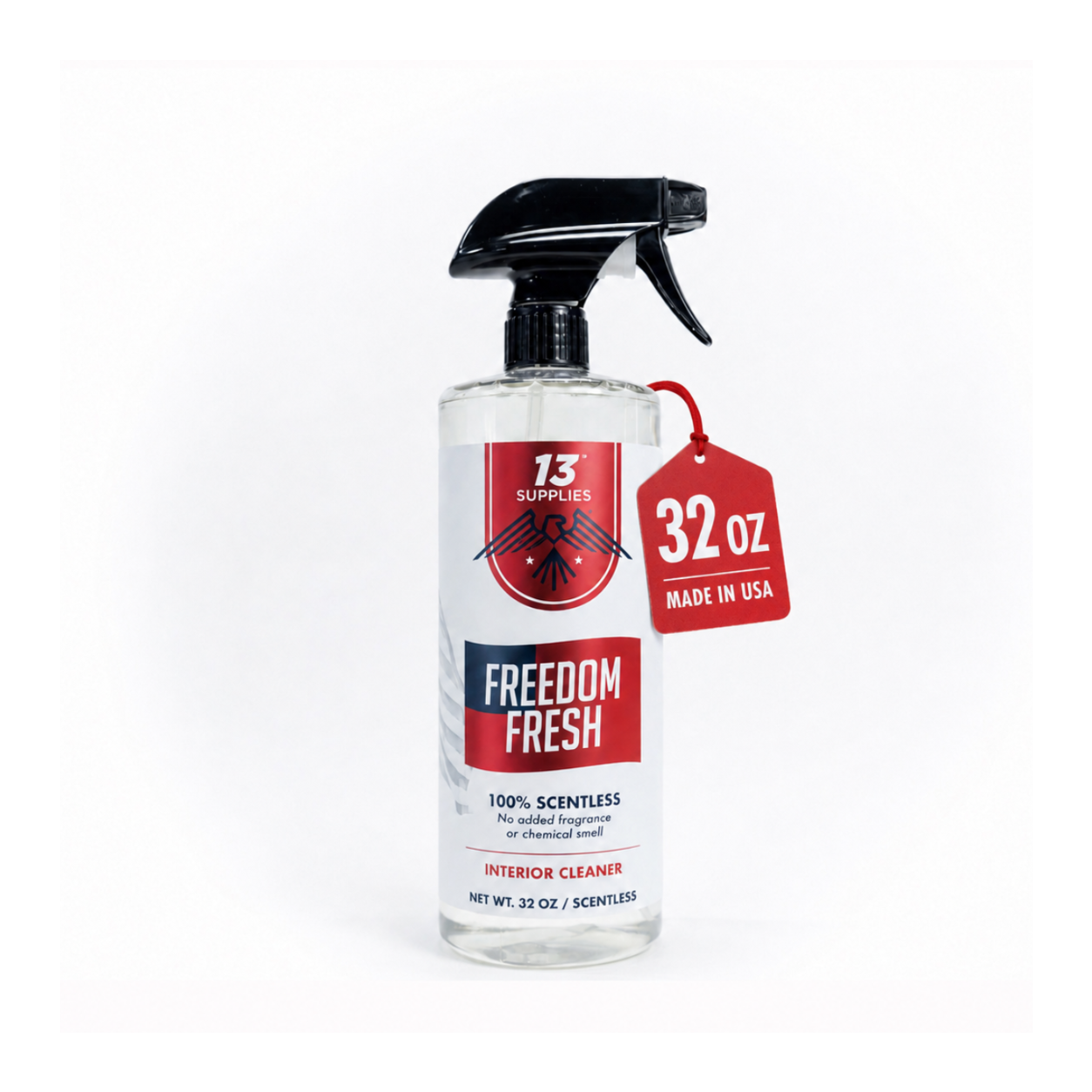 13 Supplies® Freedom Fresh: Interior Cleaning Spray with Scent Booster