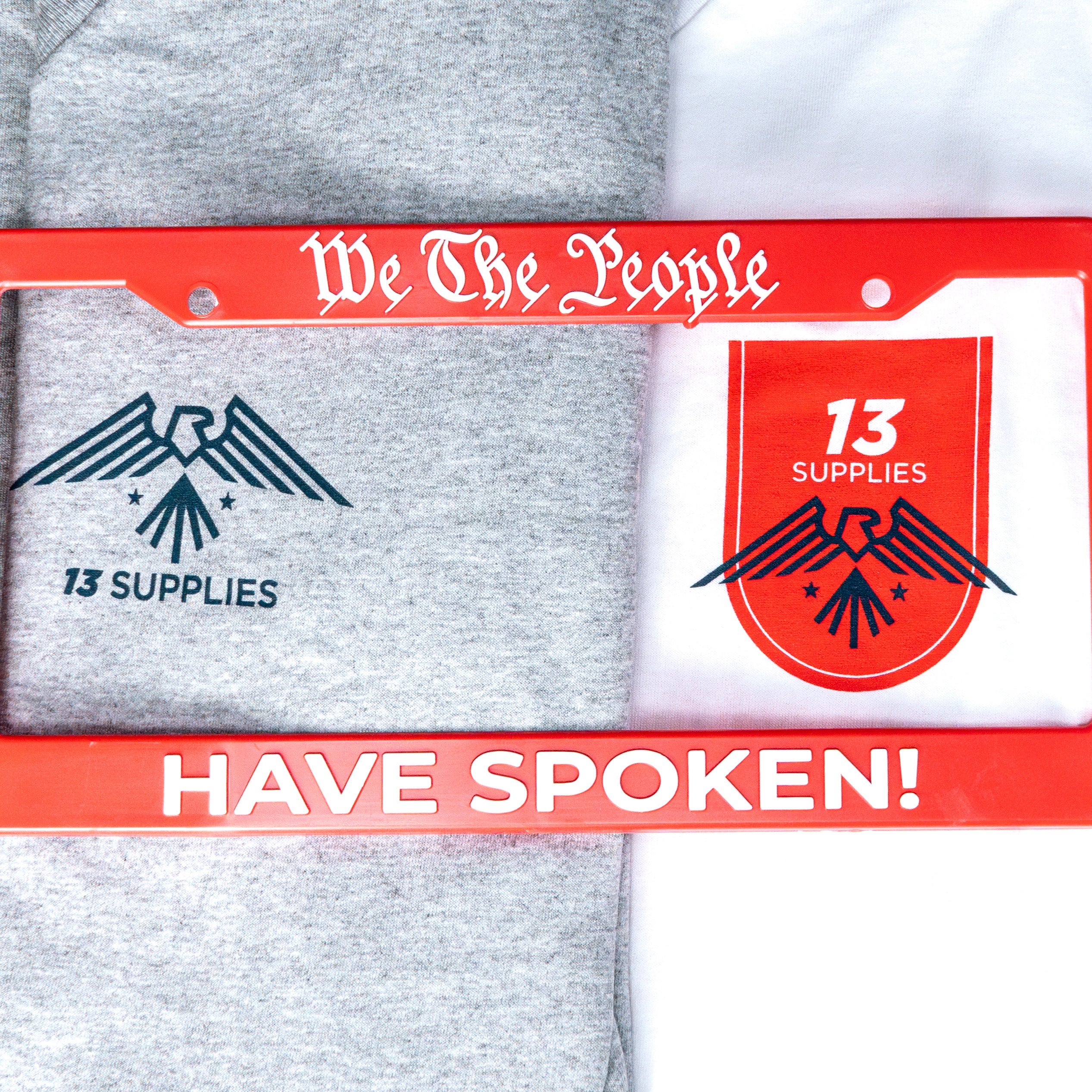 We The People Have Spoken Licence Plate Frame