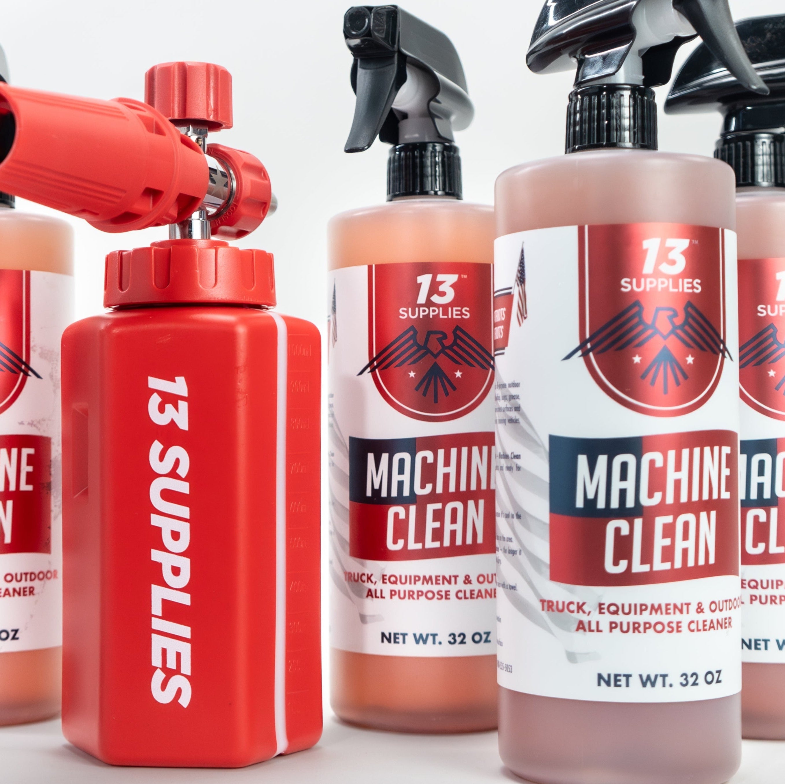 THE PATRIOT PACK: FOAM CANNON & MACHINE CLEAN BUNDLE