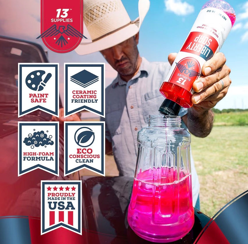 LIBERTY TRUCK & OFF-ROAD WASH SOAP – HEAVY-DUTY FOAM WASH